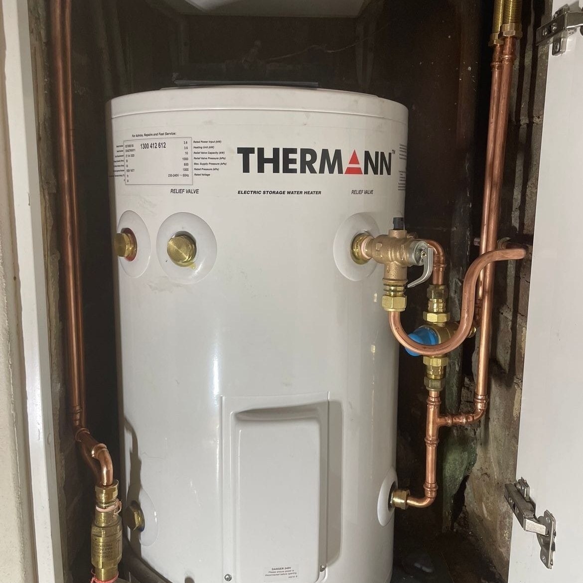 Hot Water Unit Upgrade